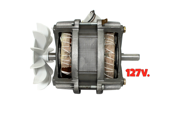 1284 MOTOR  127v.  NEW UP! (08-10 Kg.) - EIXO 1-2 CANA